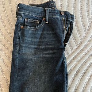 Lucky brand jeans. High rise flare. Worn once. Size 4/27